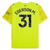 Manchester City Ederson M. 31 2025-26 Gul - Herre Keeper Fotballdrakt
